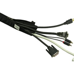 Vivolink Premium Cable Sleeve 30cm - Durable & Flexible Cable Management - PROZIPSLEEVE0.3